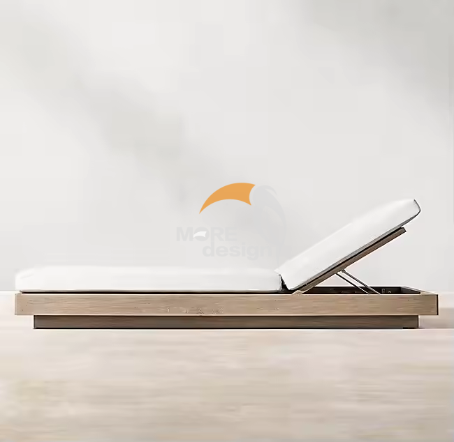 Wood sun lounger-MD-BS0001