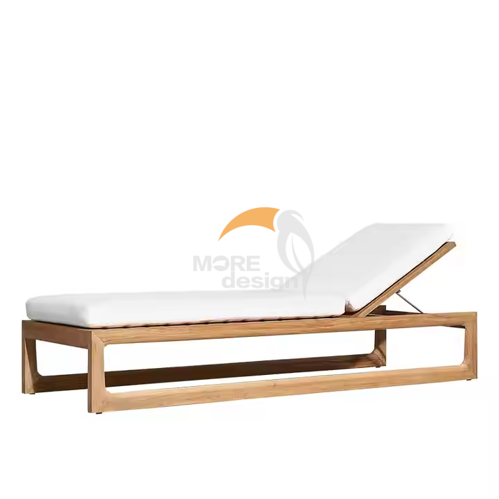 Wood sun lounger-MD-BS0012