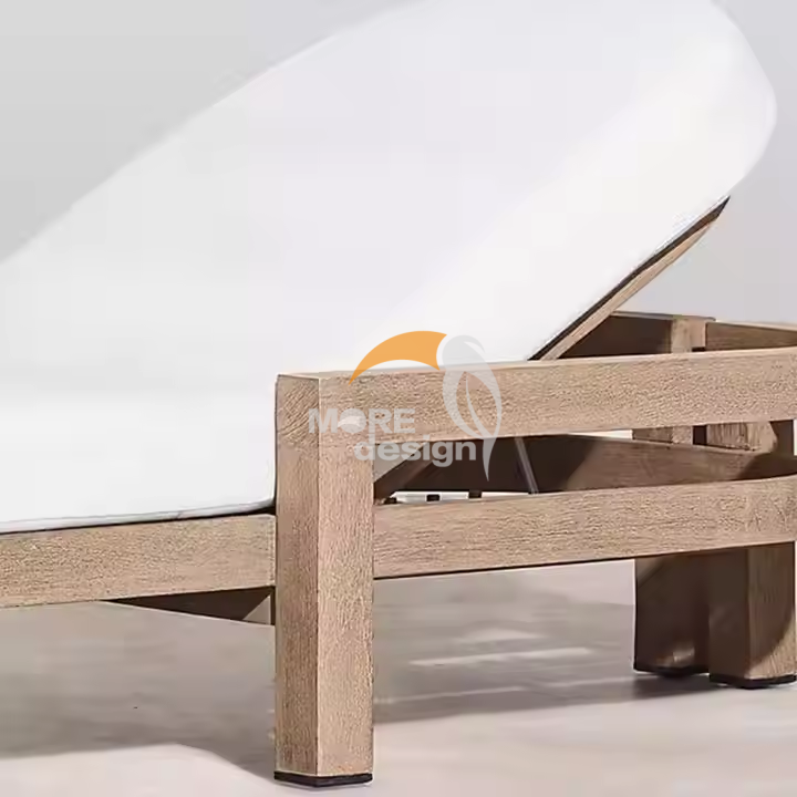 Wood sun lounger-MD-BS0030
