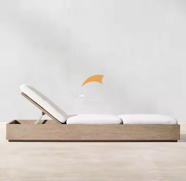 Wood sun lounger-MD-BS0028