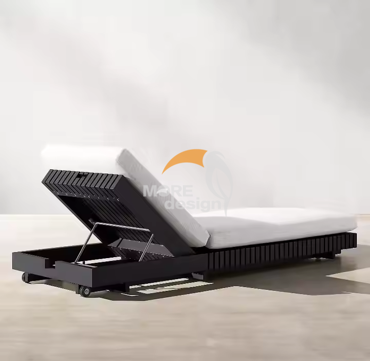 Wood sun lounger-MD-BS0011