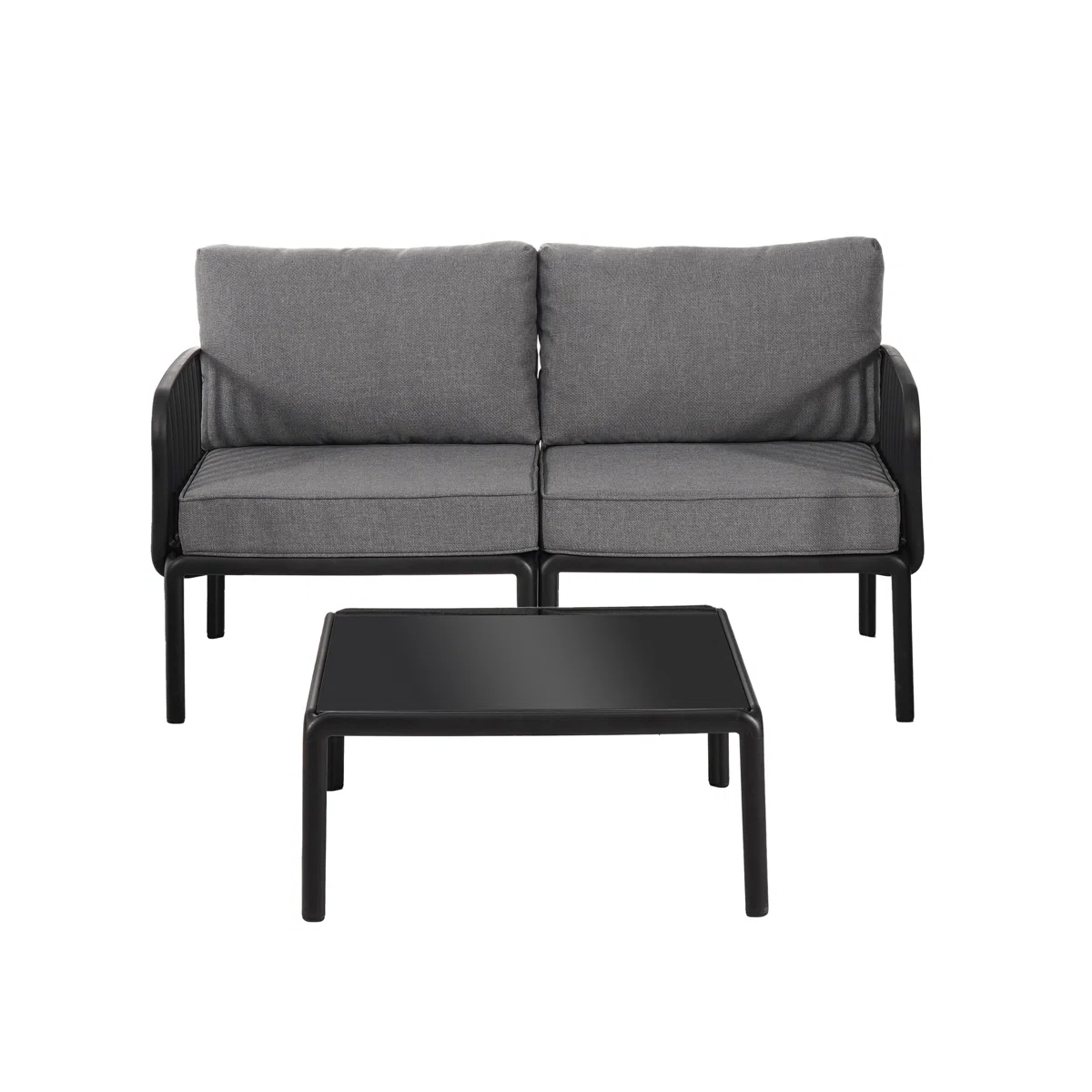 Aluminum outdoor series sofa-MD-0007