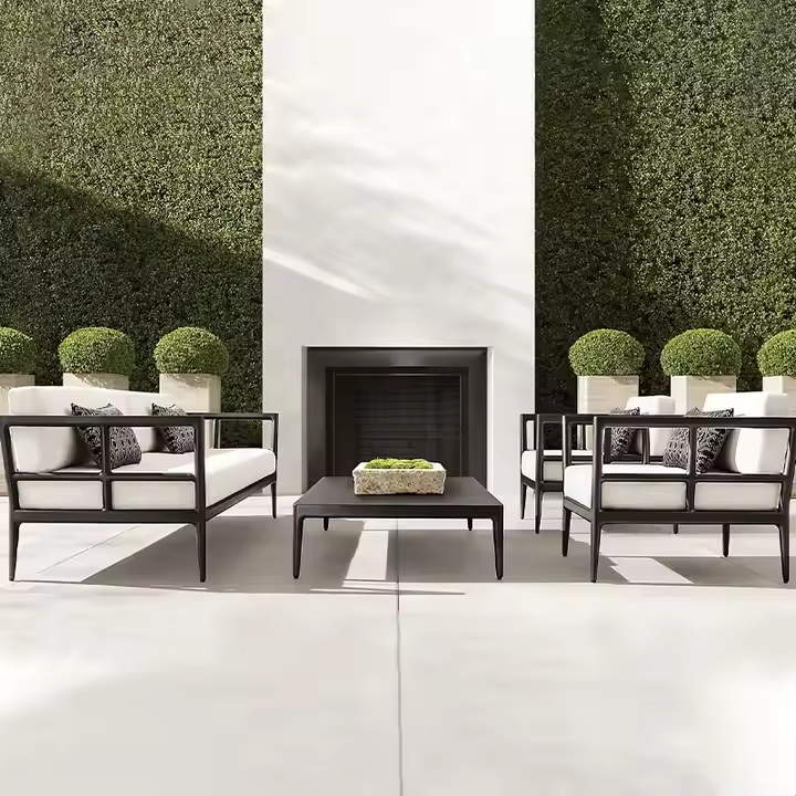 Aluminum outdoor series sofa-MD-0028