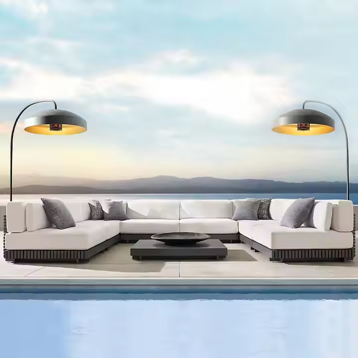 Aluminum outdoor series sofa-MD-0027