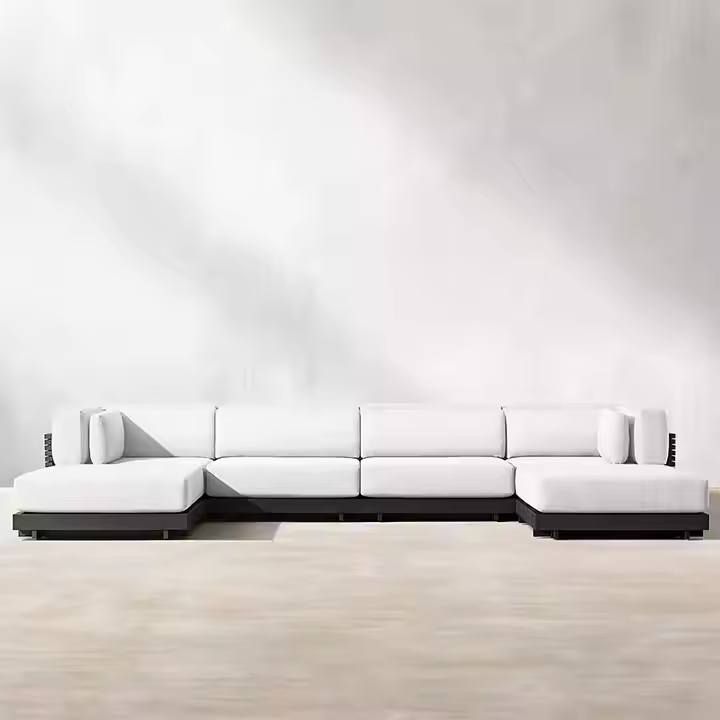 Aluminum outdoor series sofa-MD-0027