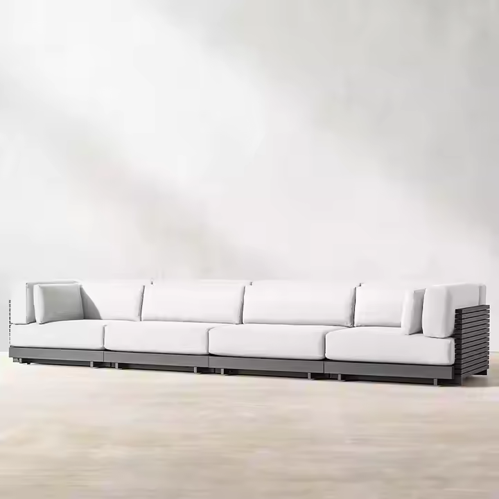 Aluminum outdoor series sofa-MD-0027