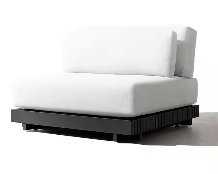 Aluminum outdoor series sofa-MD-0027