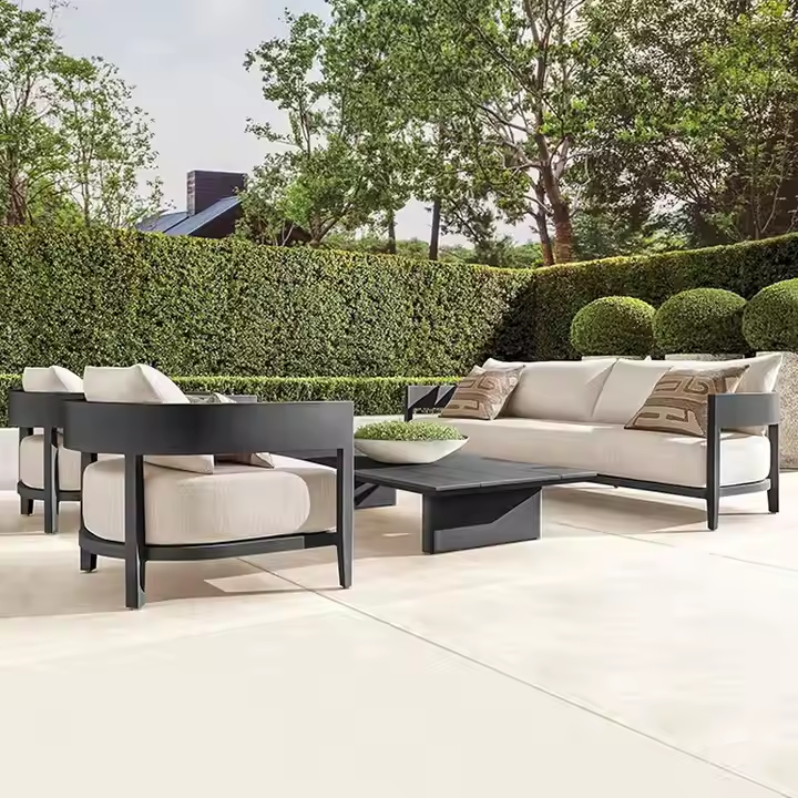 Aluminum outdoor series sofa-MD-0026