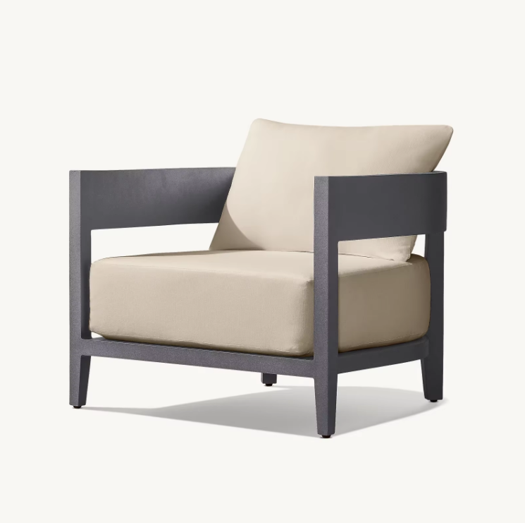 Aluminum outdoor series sofa-MD-0026