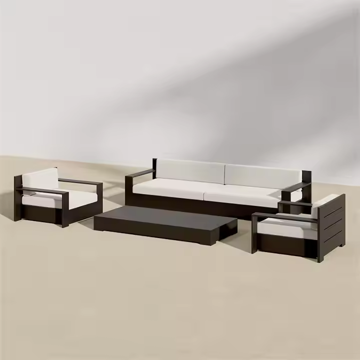 Aluminum outdoor series sofa-MD-0009