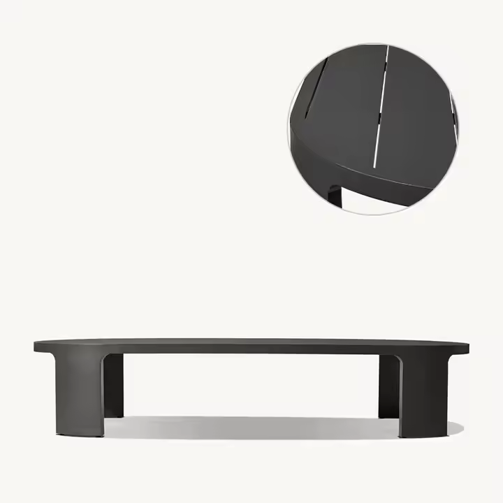 Aluminum outdoor series sofa-MD-0011