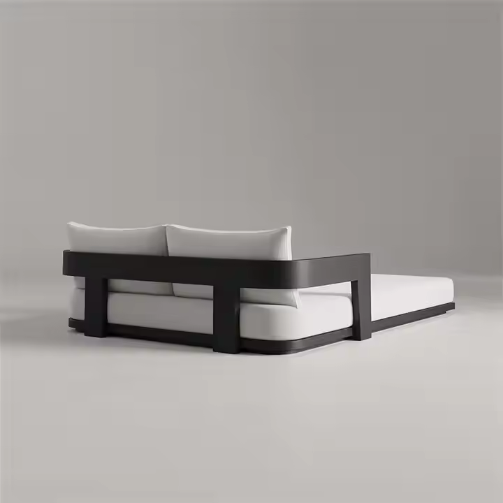 Aluminum outdoor series sofa-MD-0016