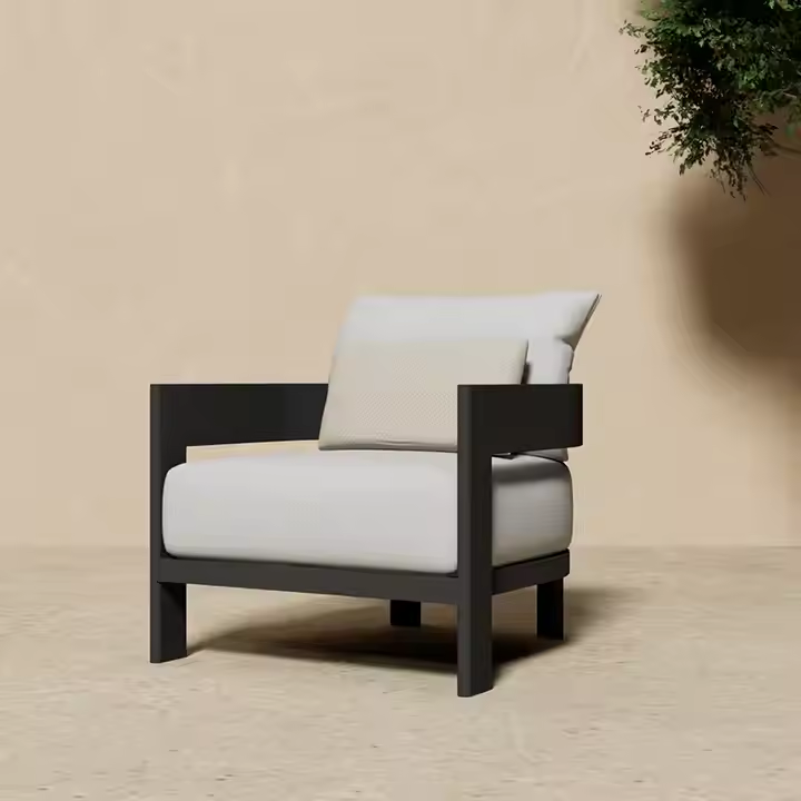 Aluminum outdoor series sofa-MD-0023