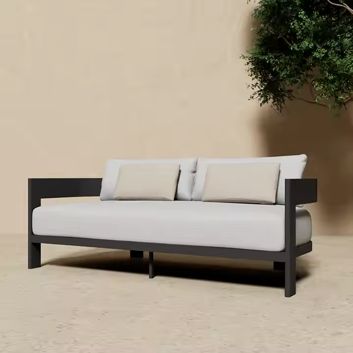 Aluminum outdoor series sofa-MD-0023