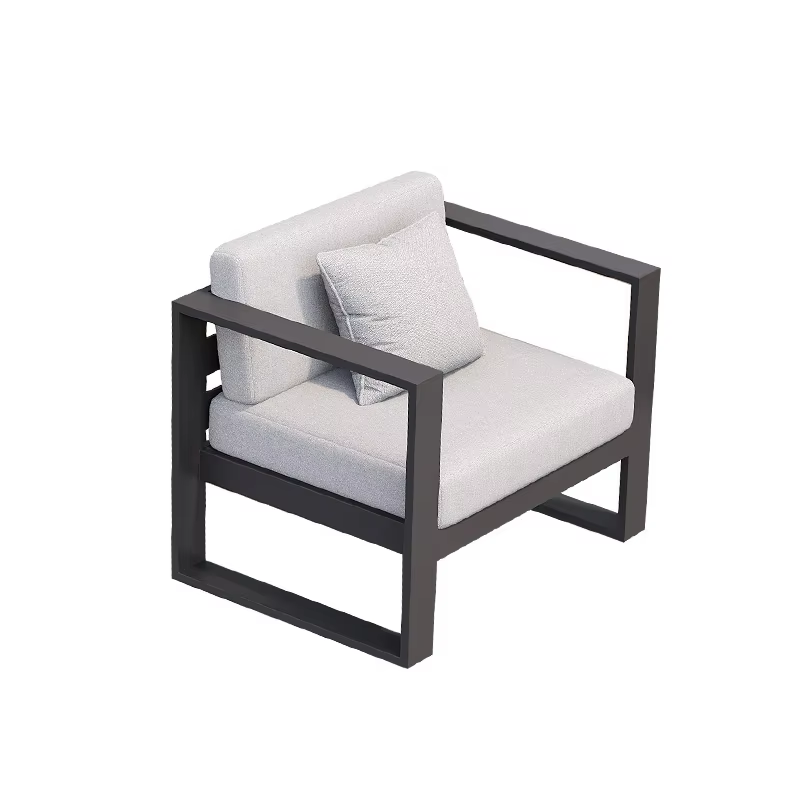 Aluminum outdoor series sofa-MD-0012