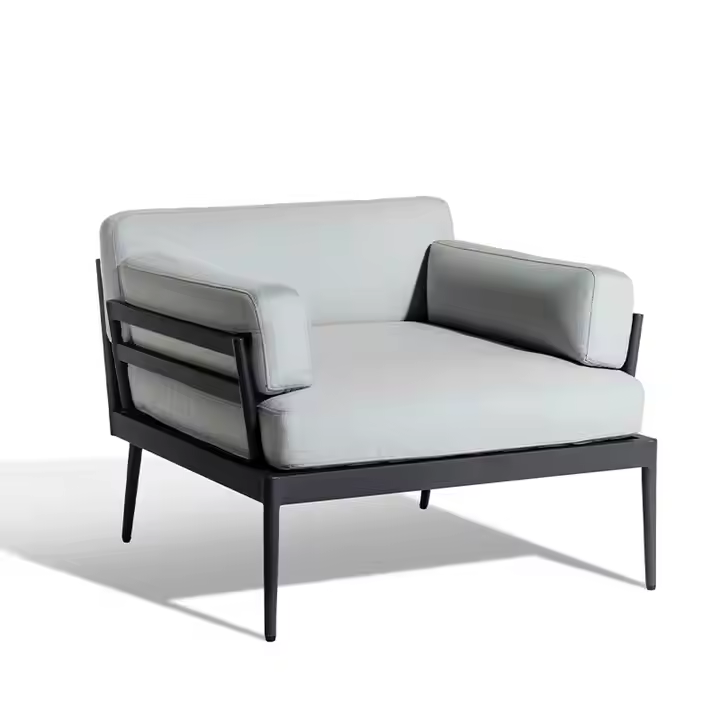 Aluminum outdoor series sofa-MD-0002