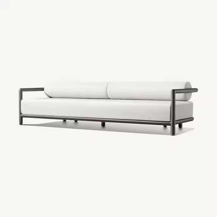 Aluminum outdoor series sofa-MD-0010