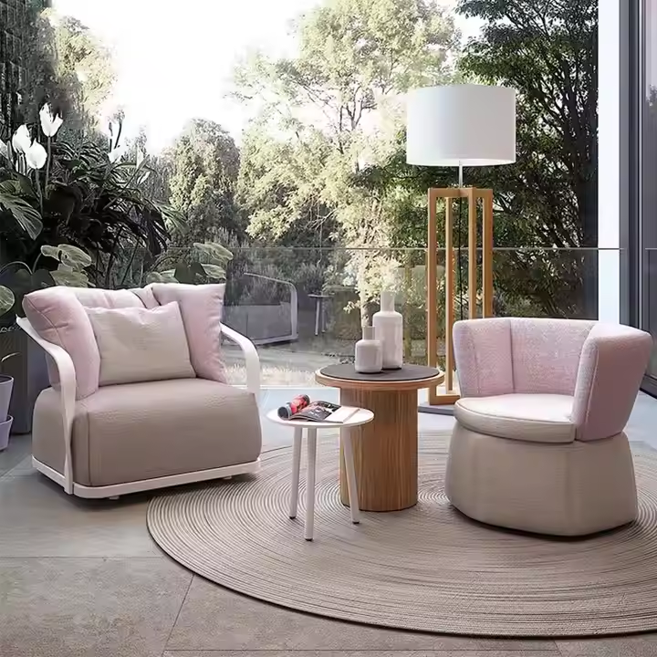 Aluminum outdoor series sofa-MD-0021