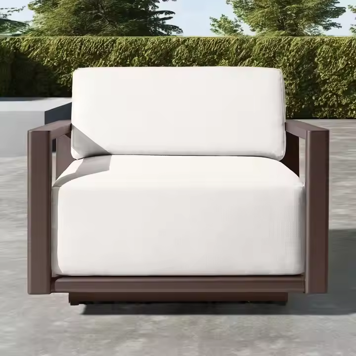Aluminum outdoor series sofa-MD-0019