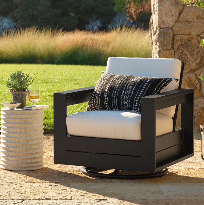 Aluminum Outdoor lounge chair-MD-OL0026