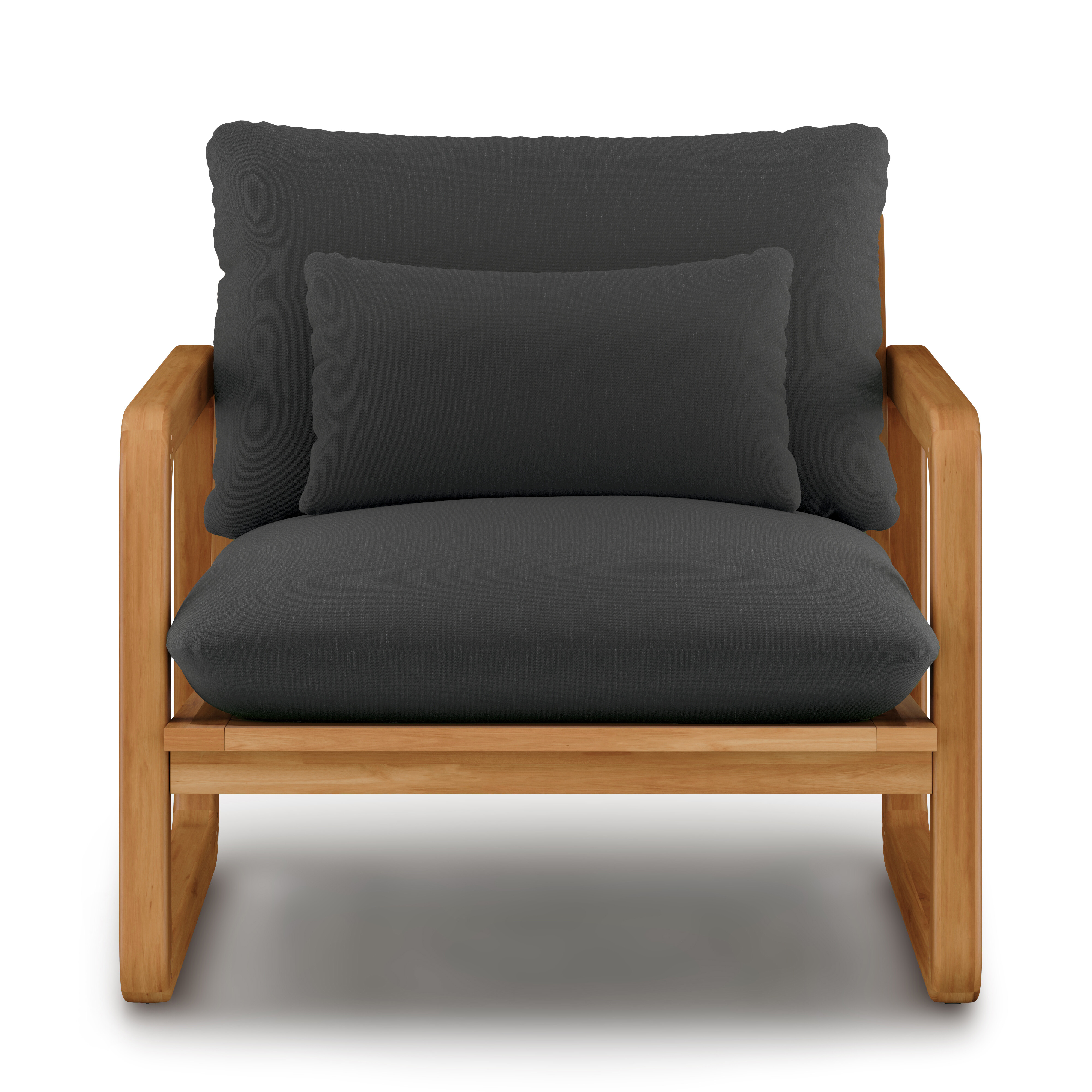 Wood Outdoor lounge chair-MD-OL0021