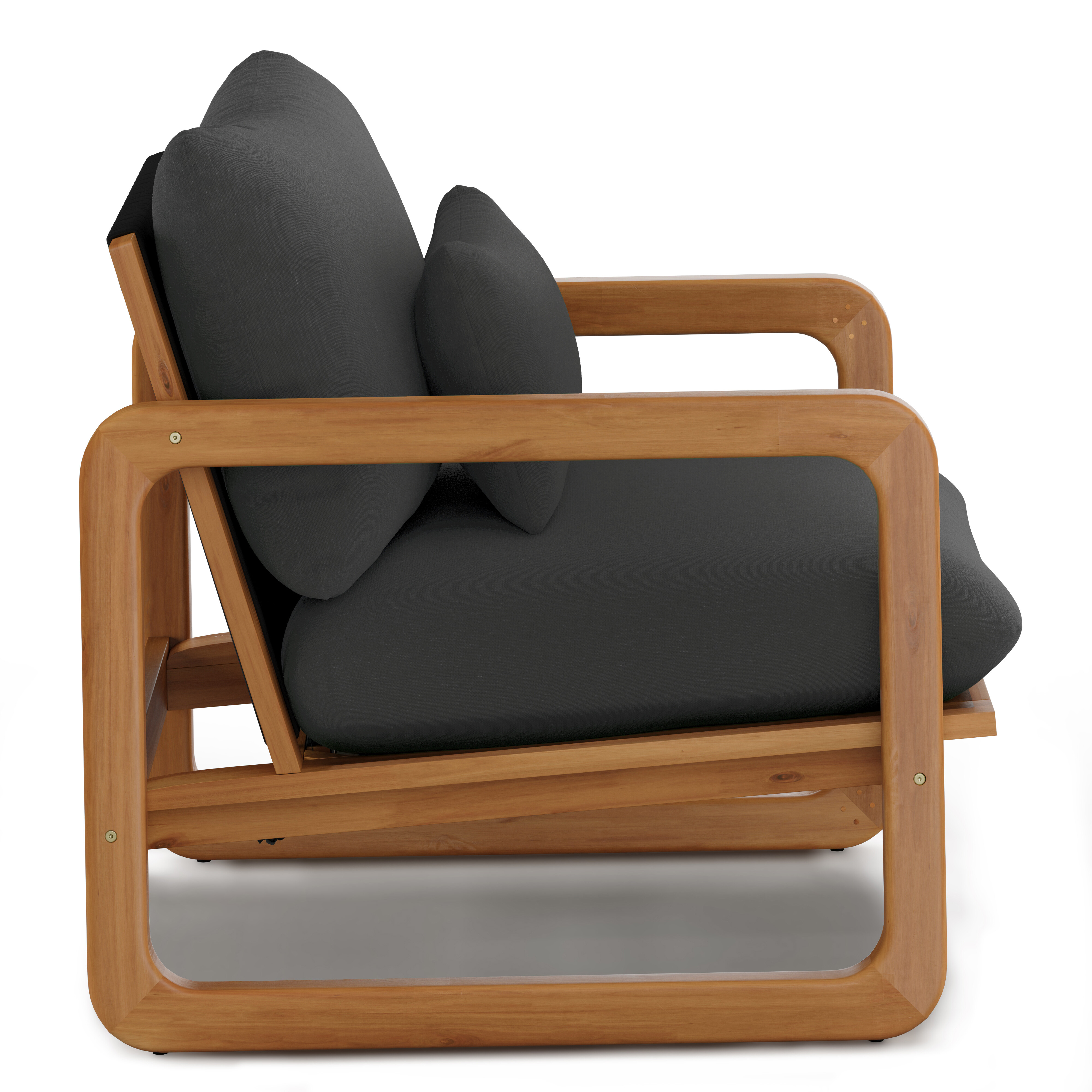 Wood Outdoor lounge chair-MD-OL0021