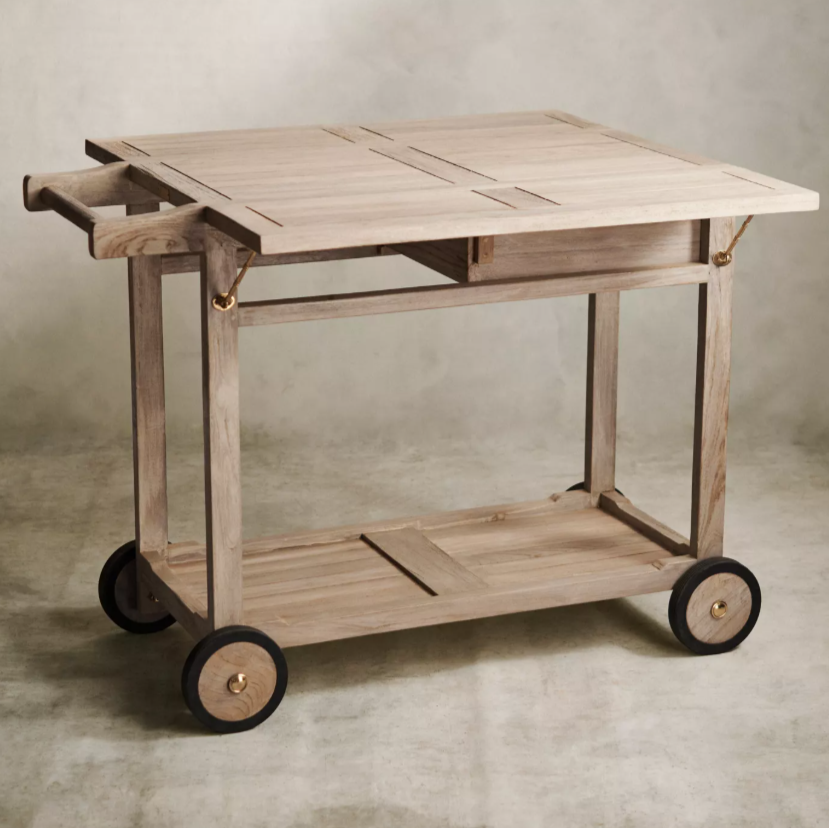 Wood outdoor trolley-MD-OT0022