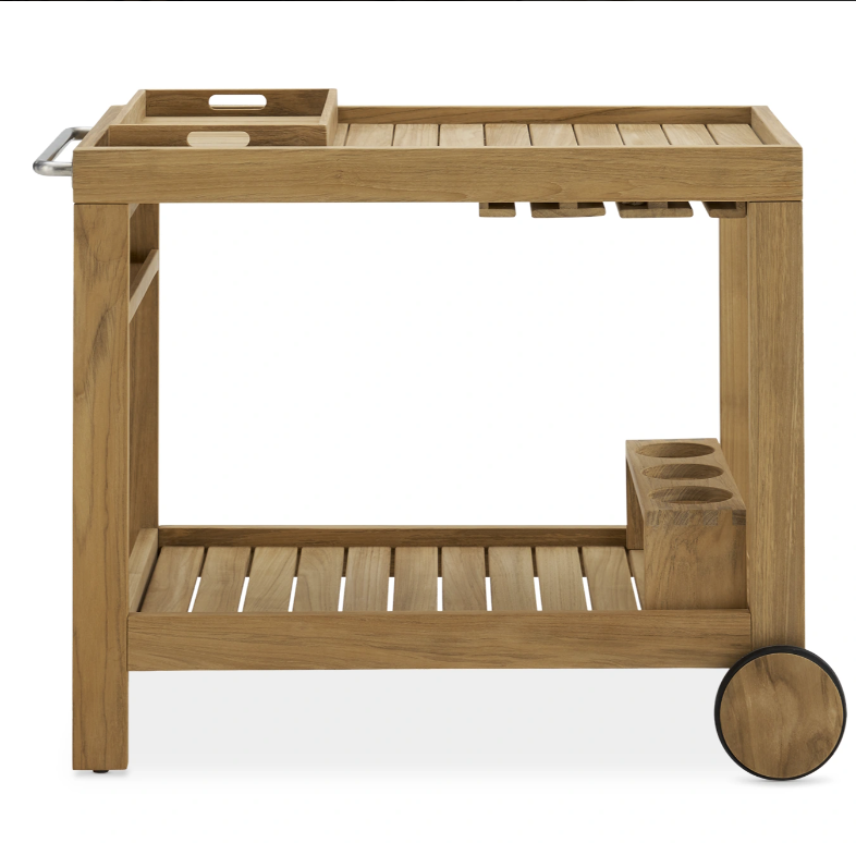 Wood outdoor trolley-MD-OT0021