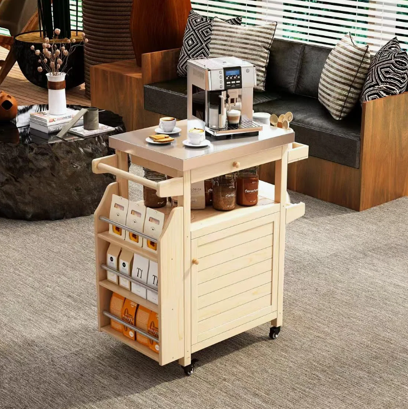 Wood outdoor trolley-MD-OT0020