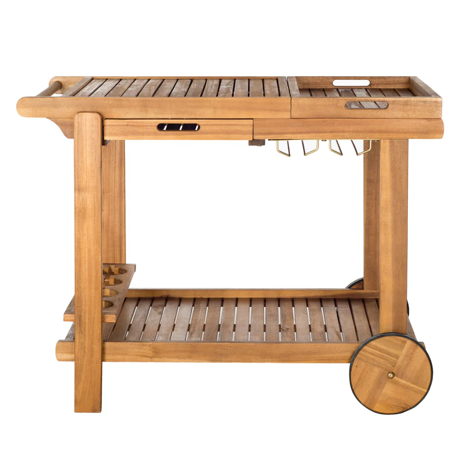 Wood outdoor trolley-MD-OT0007