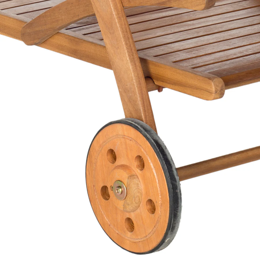 Wood outdoor trolley-MD-OT0006