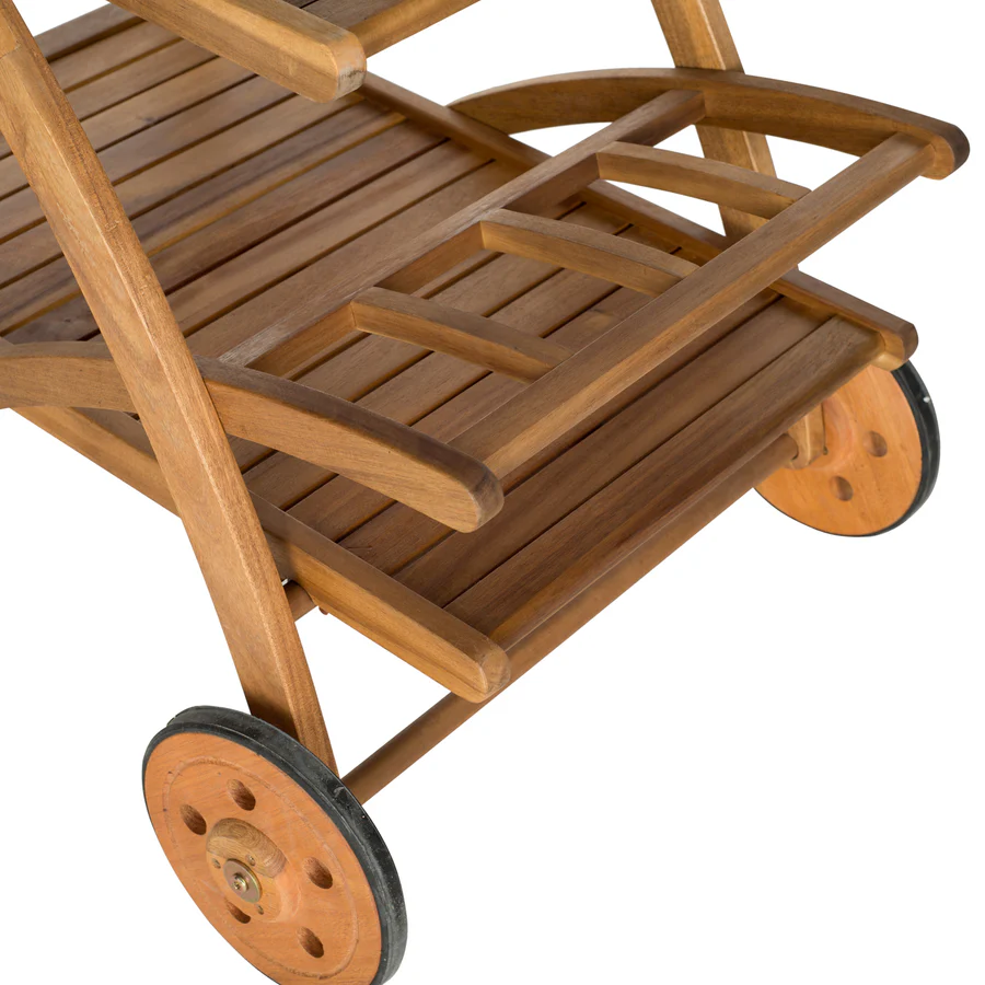 Wood outdoor trolley-MD-OT0006