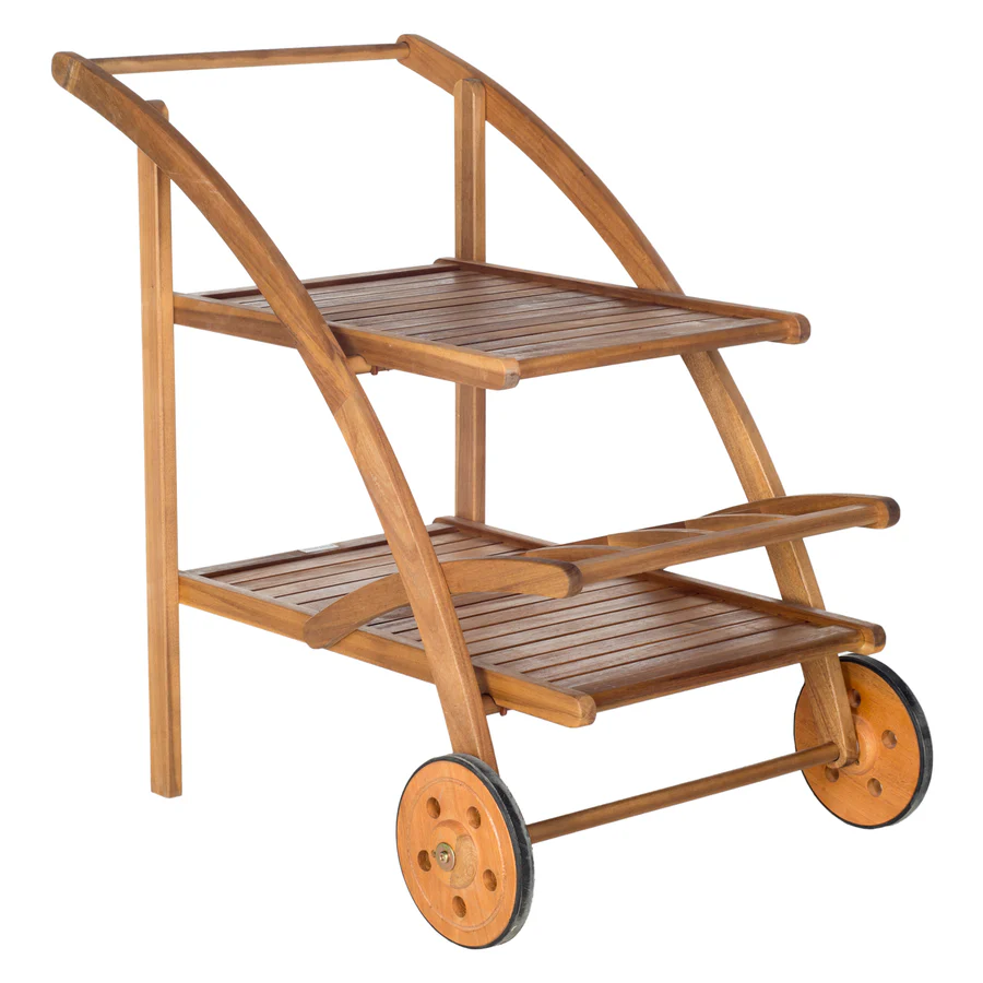 Wood outdoor trolley-MD-OT0006