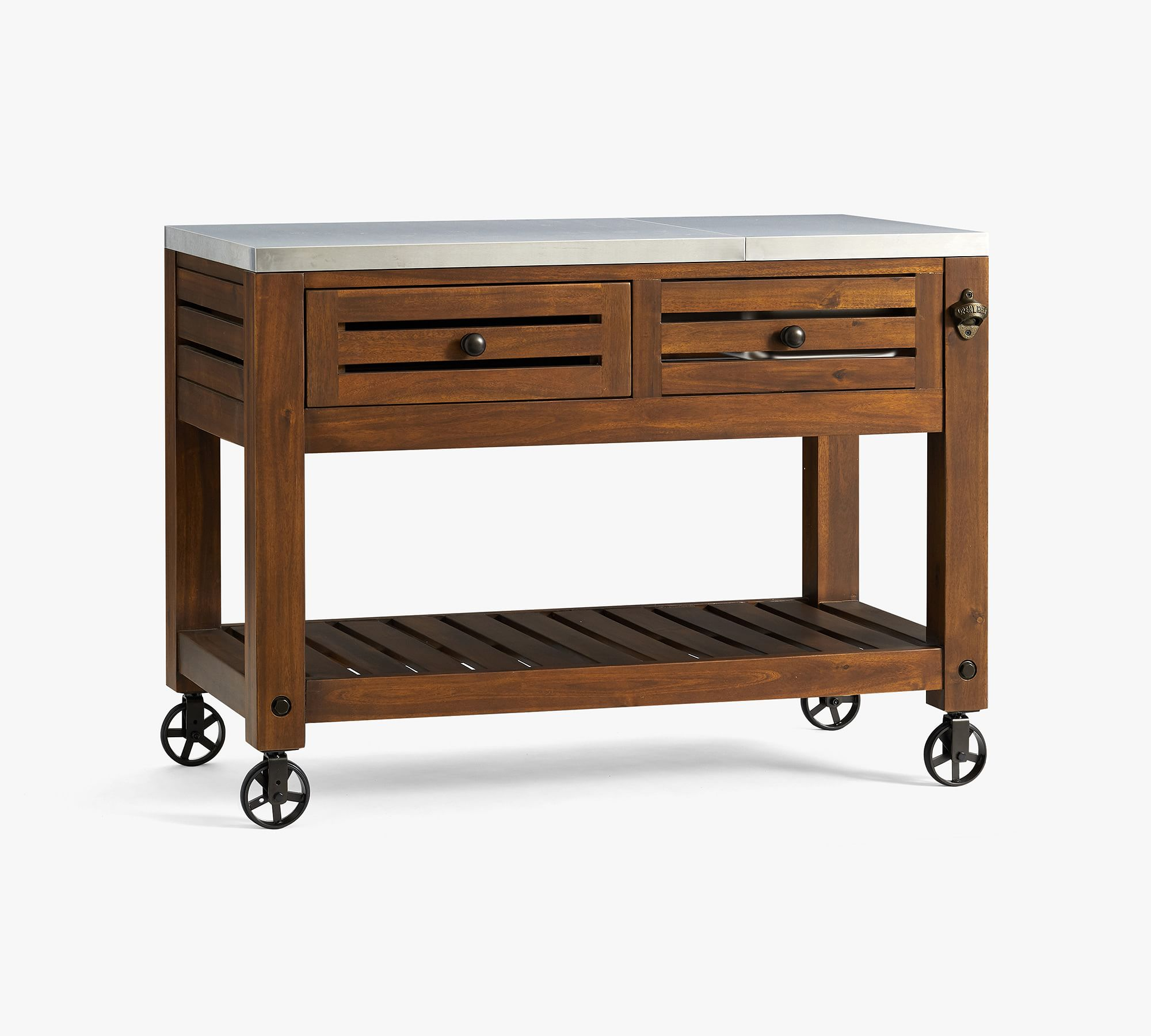 Wood outdoor trolley-MD-OT0016