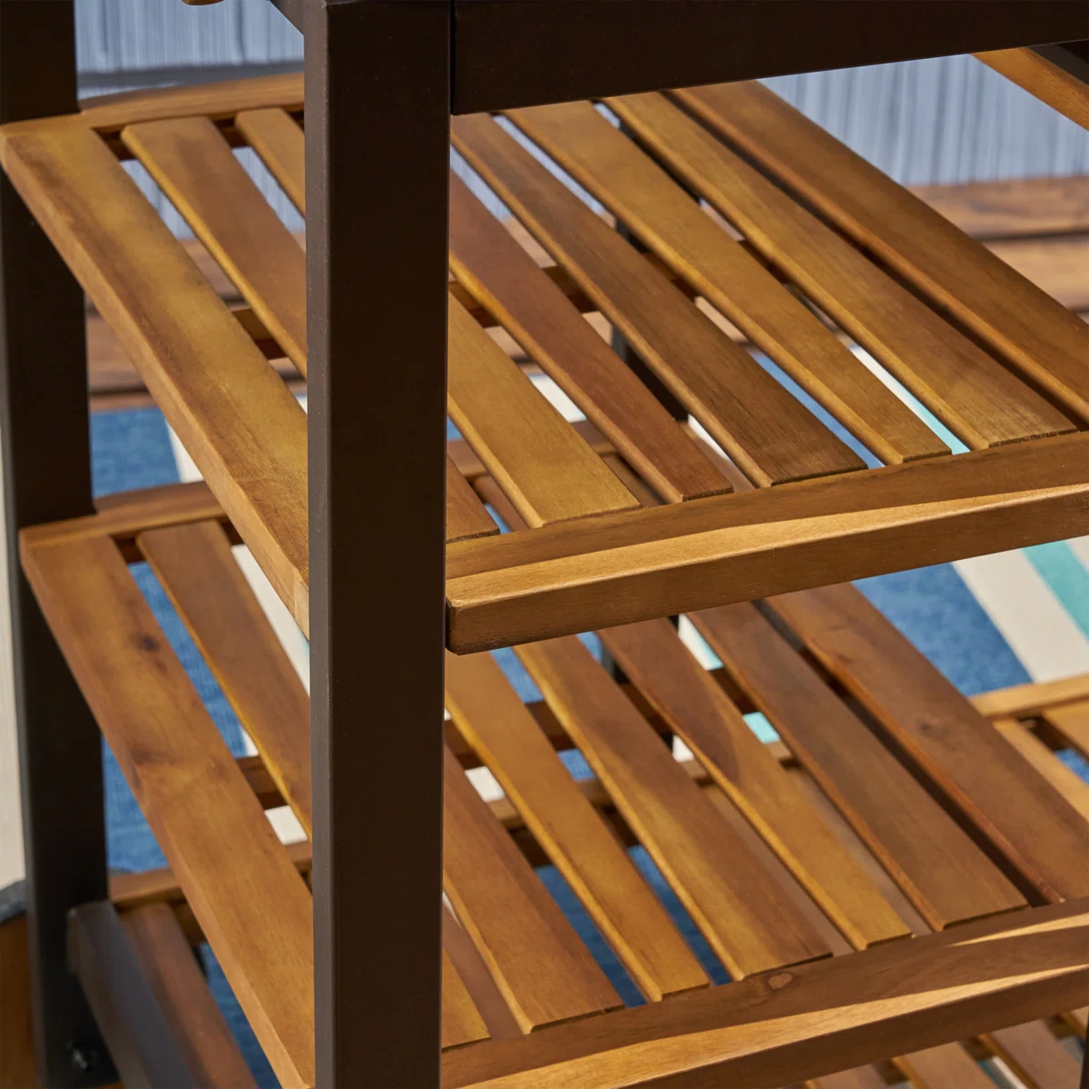 Wood outdoor trolley-MD-OT0001