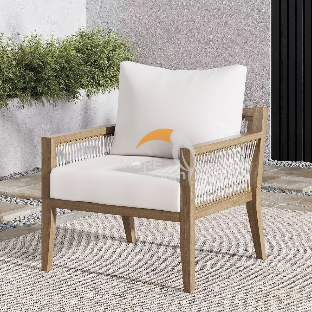 Rattan Outdoor lounge chair-MD-OL0016