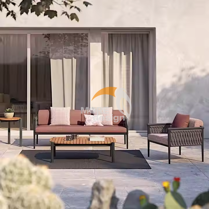 Rope restaurant chair-MD-RD0015