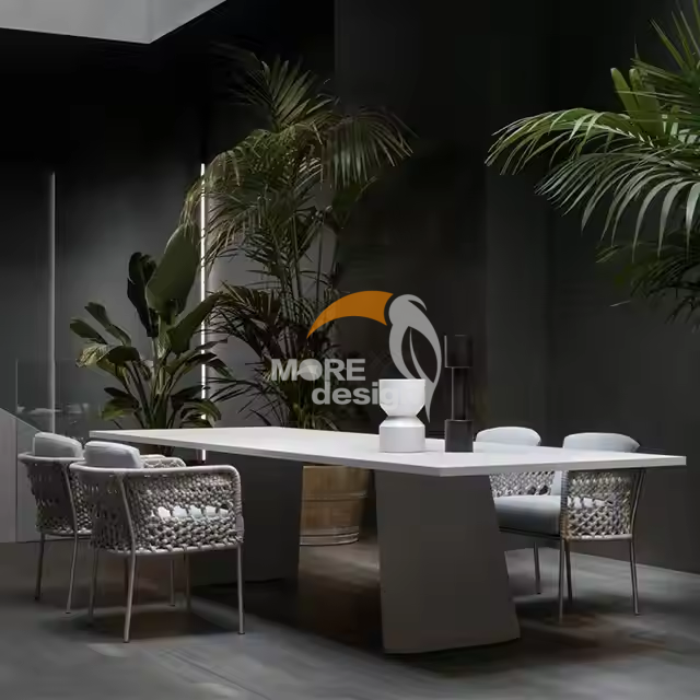 Rope restaurant chair-MD-RD0030