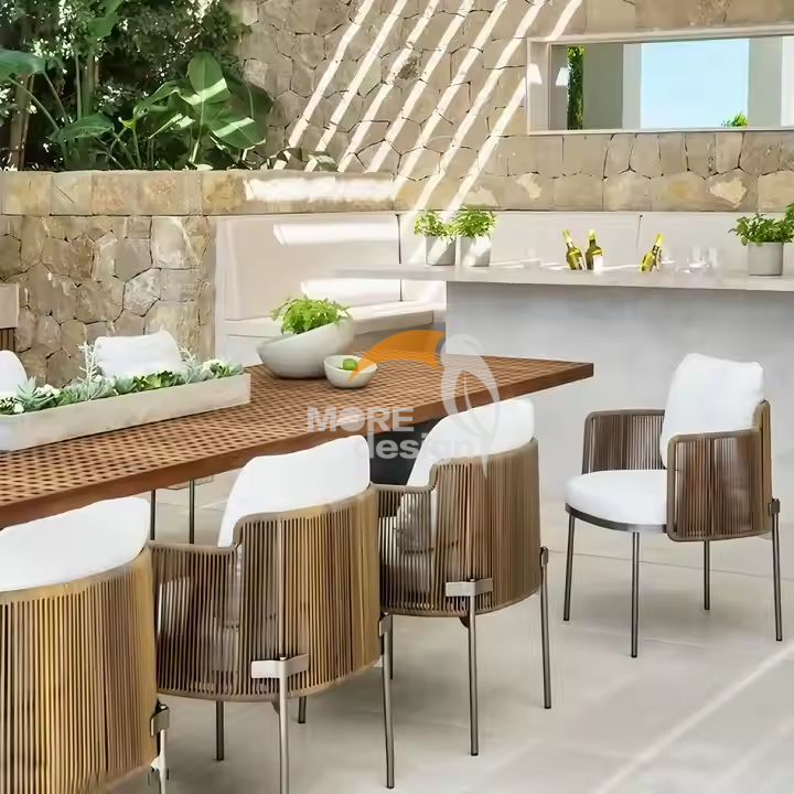 Rope restaurant chair-MD-RD0033