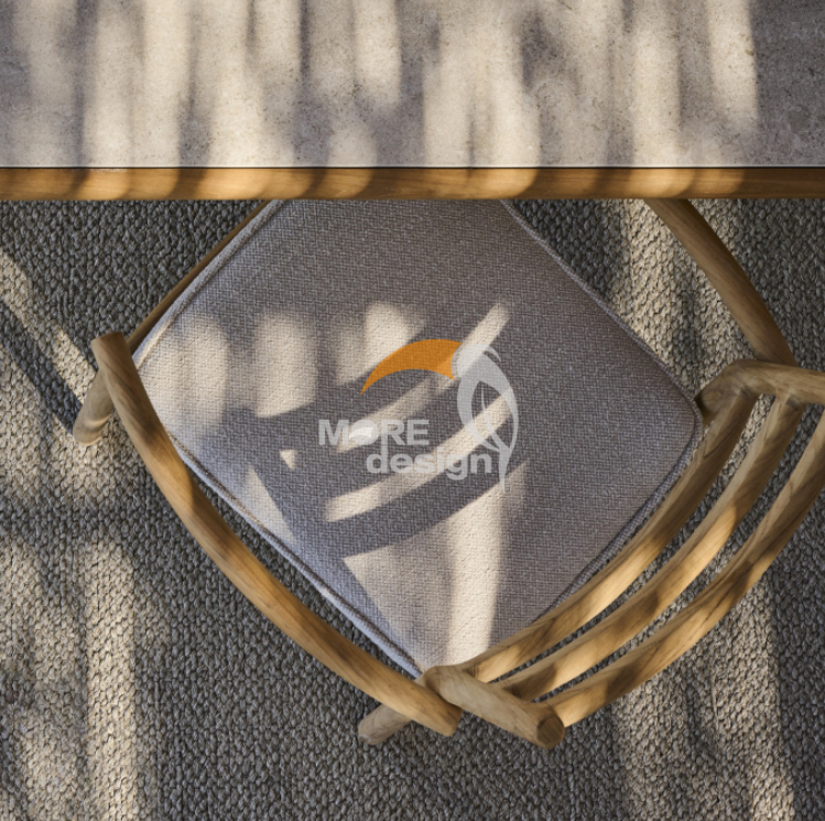 Wooden restaurant chair-MD-RD0017