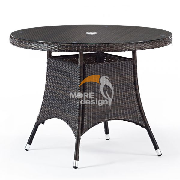 Rattan restaurant table-MD-RT0020