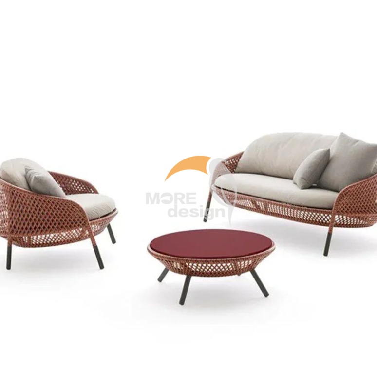 Rattan outdoor side table-MD-0034