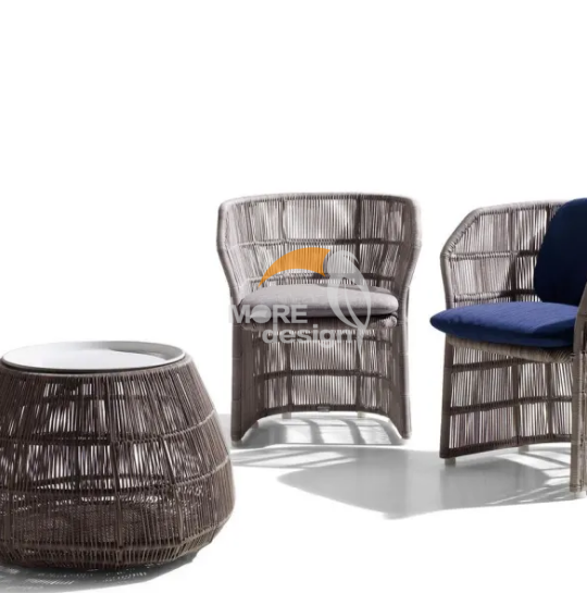 Rattan outdoor side table-MD-0028