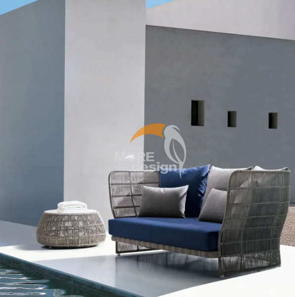 Rattan outdoor side table-MD-0027