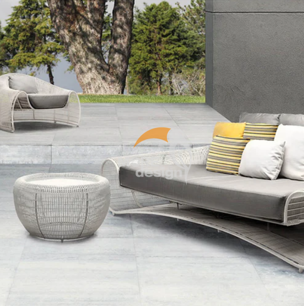 Rattan outdoor side table-MD-0026