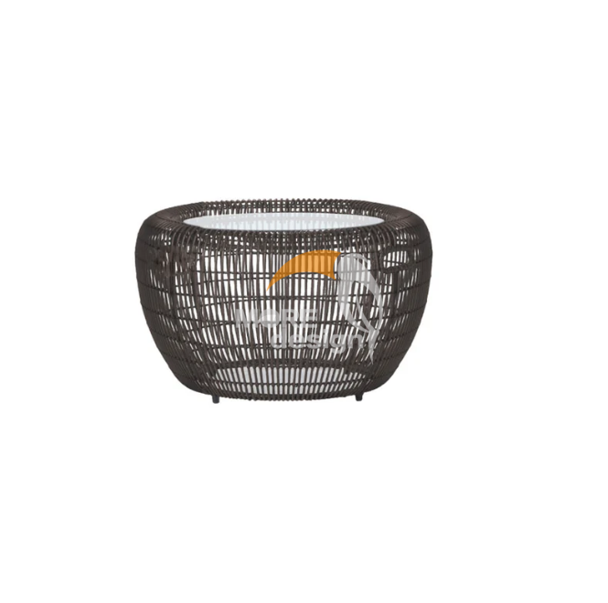 Rattan outdoor side table-MD-0026