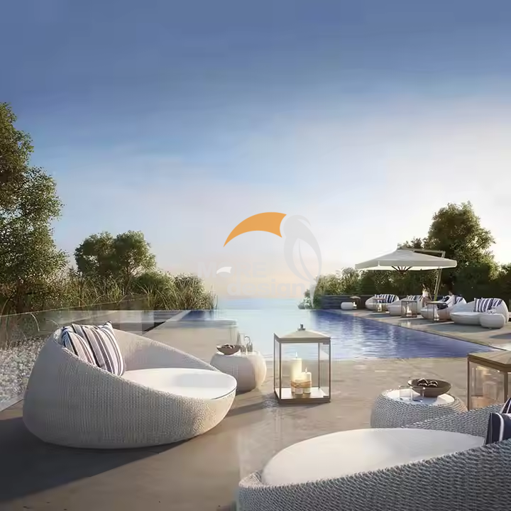 Rattan outdoor side table-MD-0005