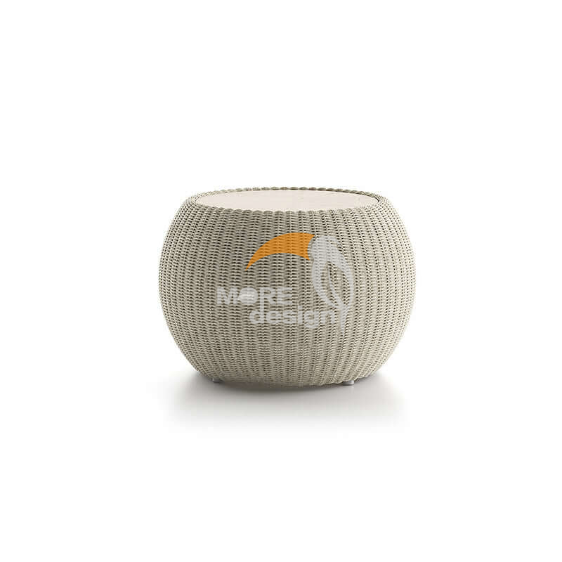 Rattan outdoor side table-MD-0005