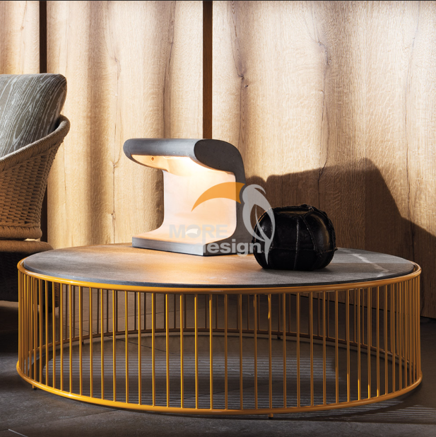 Stainless steel outdoor side table-MD-0008