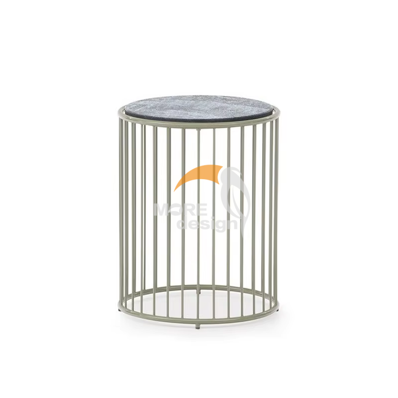 Stainless steel outdoor side table-MD-0007